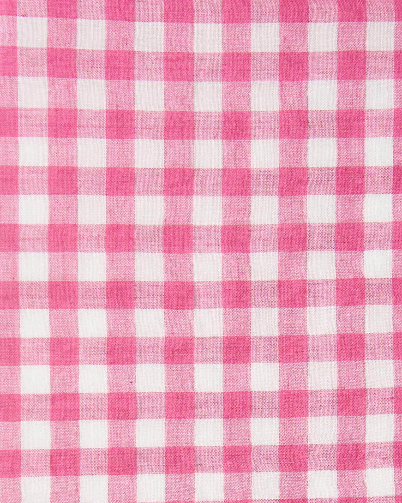Tessuto cotone quadretti rosa bianco gingham FrancescaBi