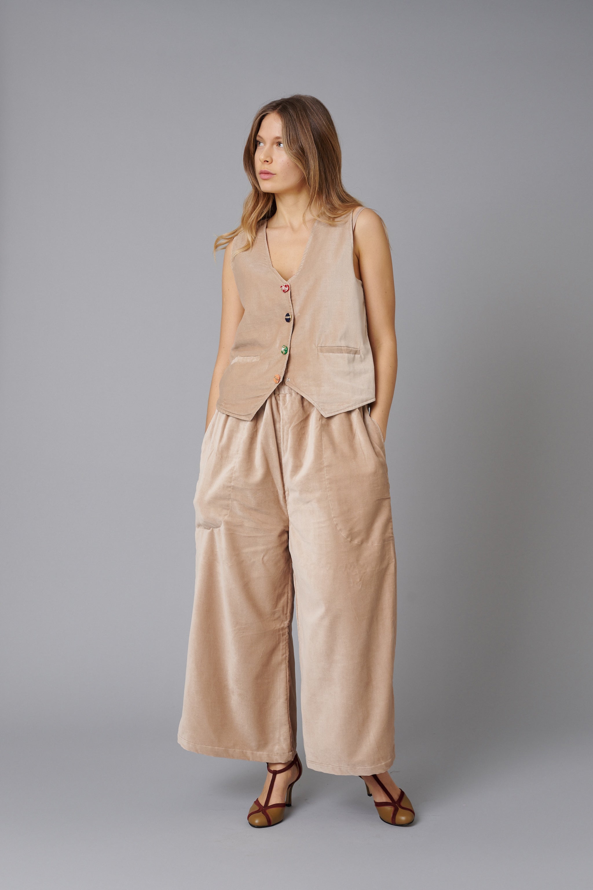 Gilet in Velluto