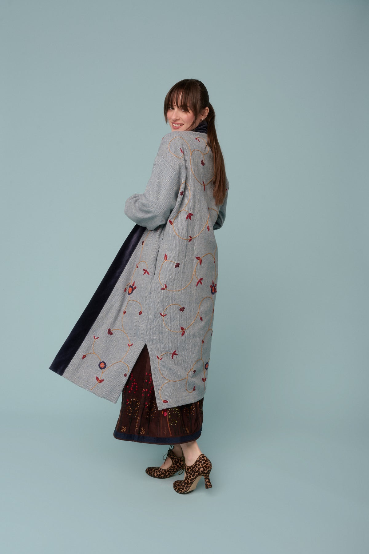 Kimono tweed