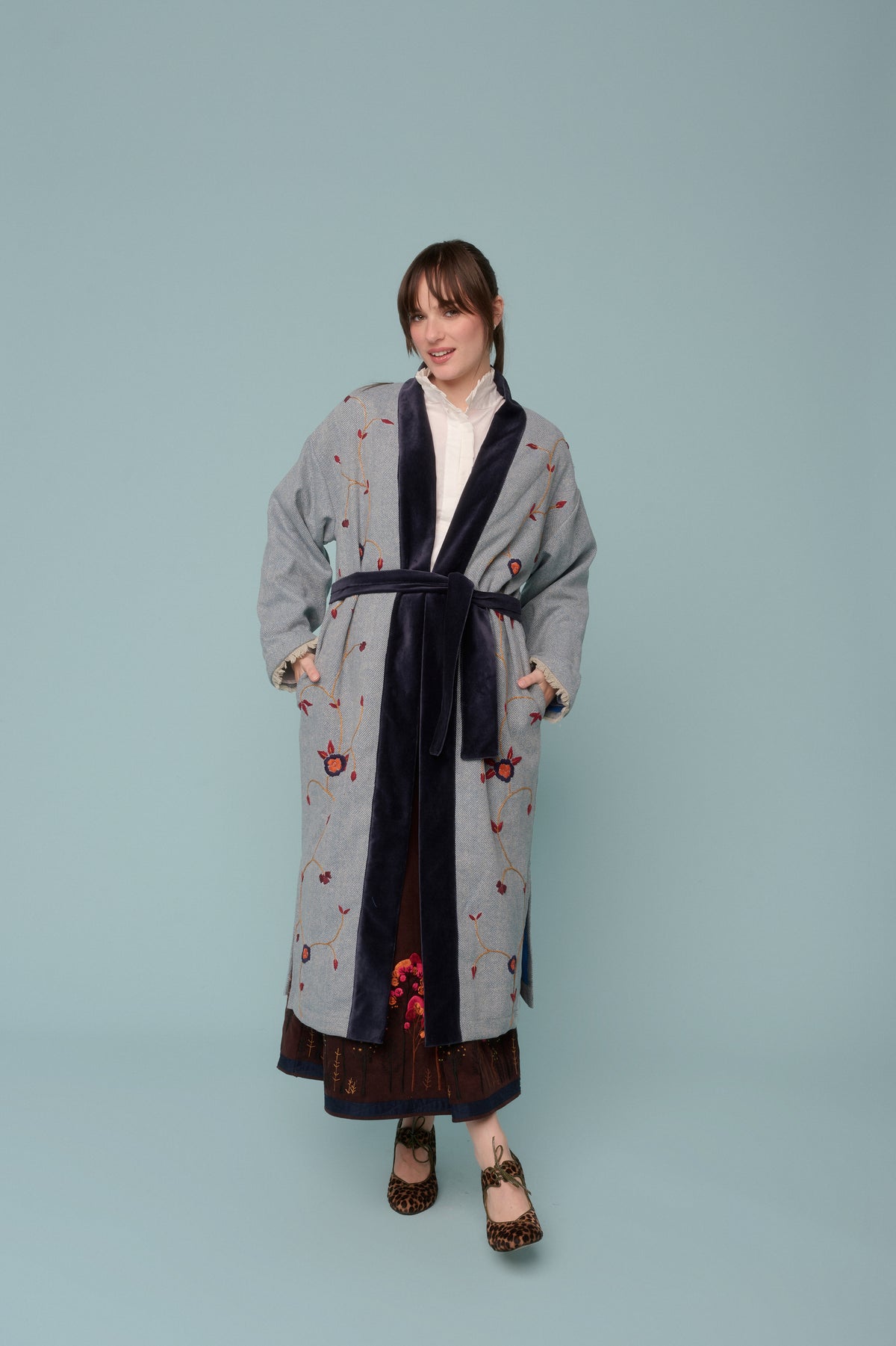 Kimono tweed