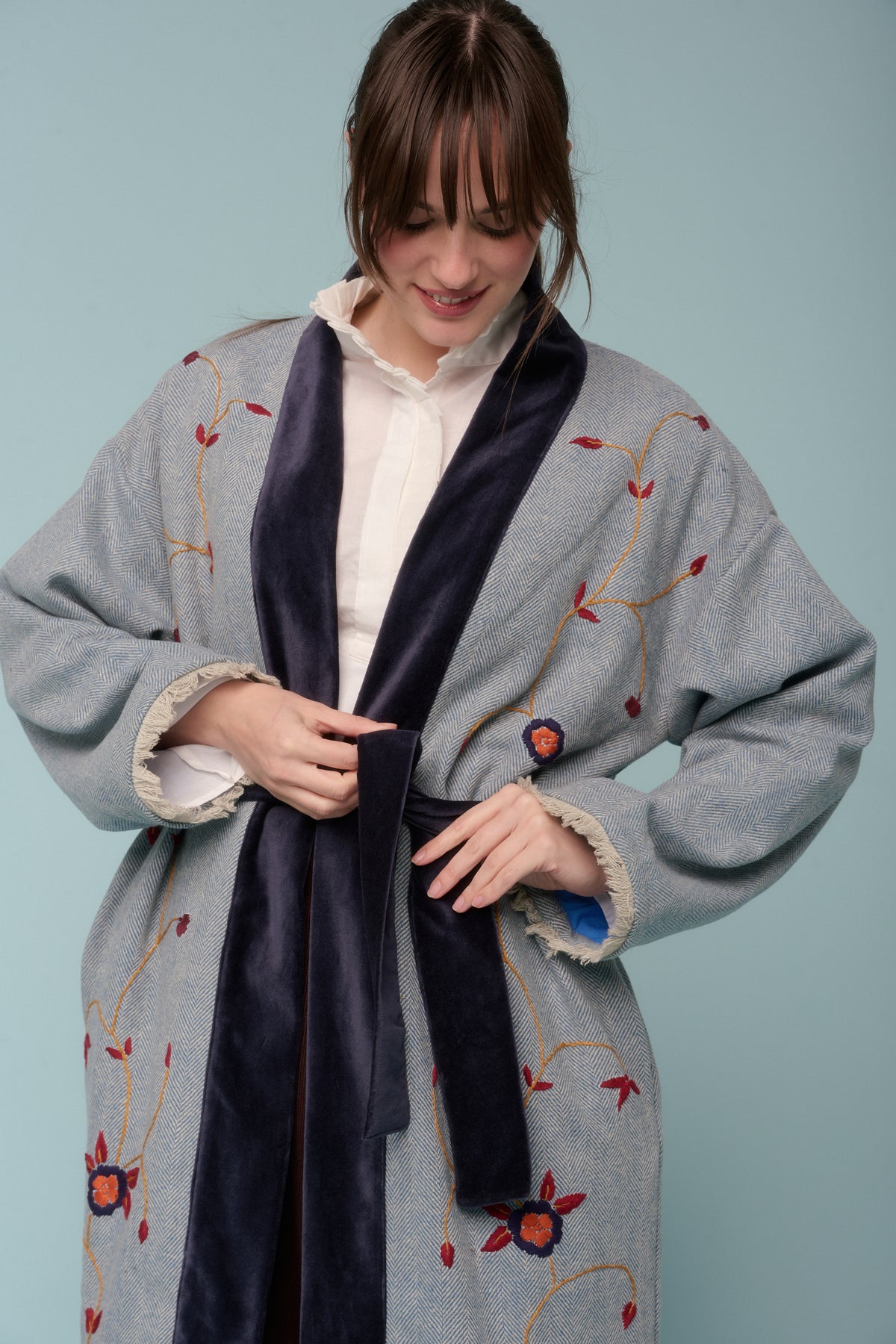 Kimono tweed