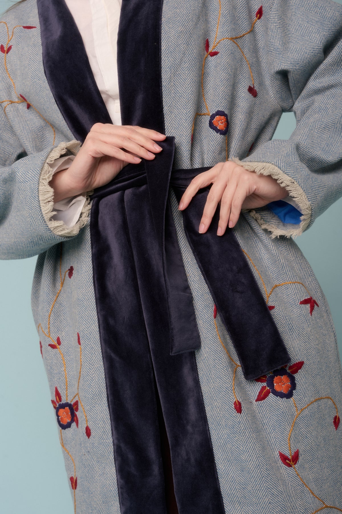 Kimono tweed